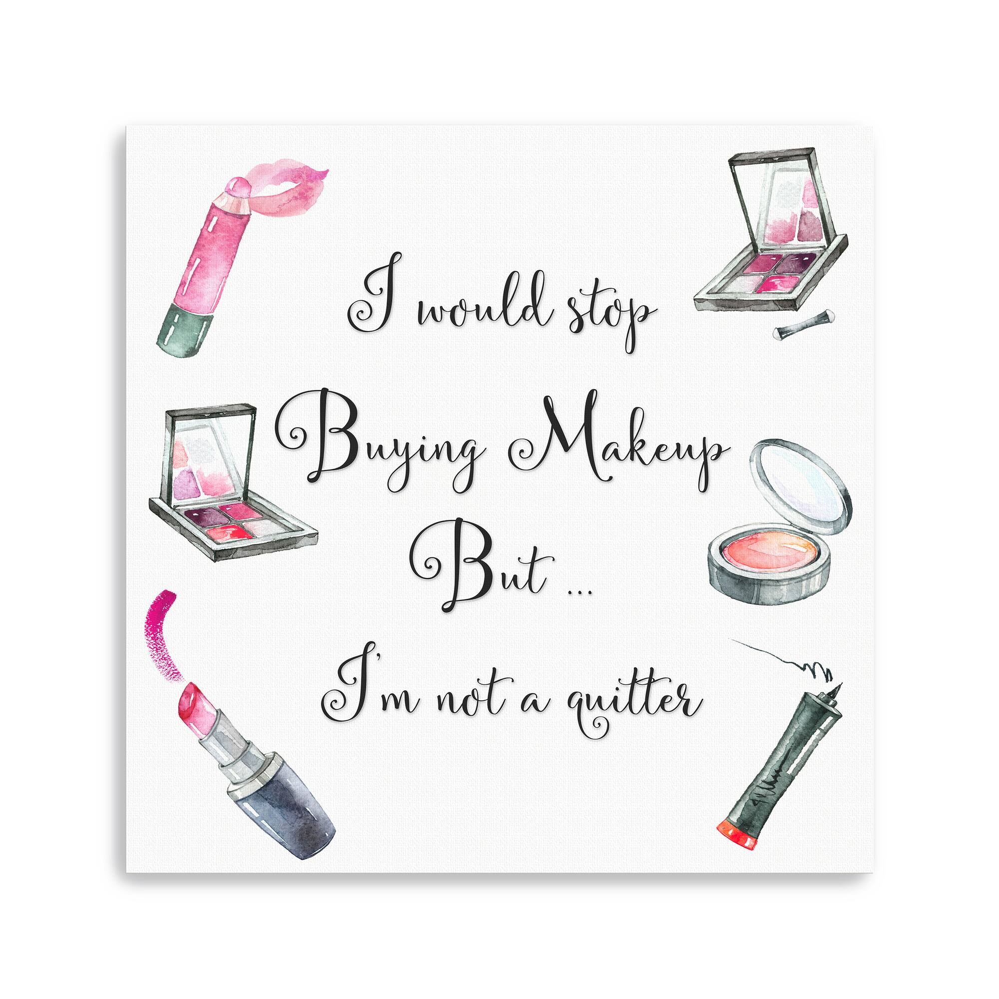 Not a Quitter Canvas Giclee